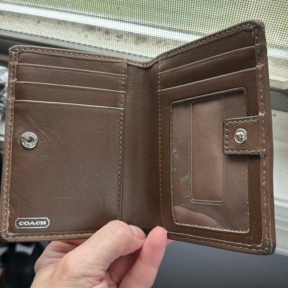 COACH Wallet Vachetta Leather trim - Picture 3 of 8